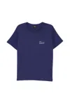 A.p.c. A. P.c. Crew-neck Logo-print T-shirt In Animal Print