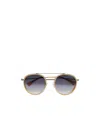 Apc Nico Sunglasses One Size Milky Yellow In Blue