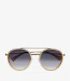 Apc Nico Sunglasses One Size Milky Yellow In Milky Yellow