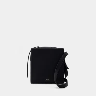 Apc Nino Crossbody - A.p.c. - Synthetic Leather - Black