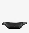 Apc Medium Logo-print Belt Bag In Black