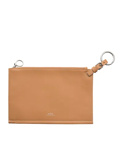 Apc Nino Pouch In Brown