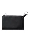 Apc Nino Pouch In Lzz - Black