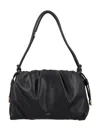 Apc A.p.c. Sac Ninon Mini Bags Recycled Material With Leather Effect In Black