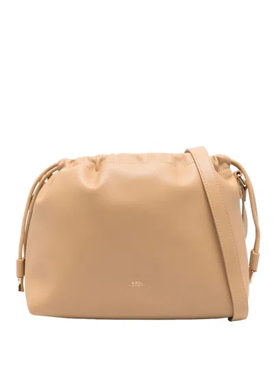 A.p.c. Ninon Bag In Brown