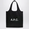 Apc A.p.c. Ninon Black Media Tote Bag Women In Black