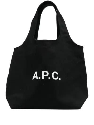 Apc A.p.c. Ninon Canvas Tote Bags