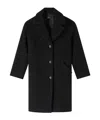 Apc Ninon Coat In Black