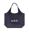 Apc Denim Ninon Shopping Bag In Black