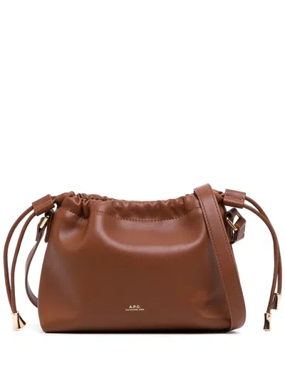 APC NINON DRAWSTRING CROSSBODY BAG