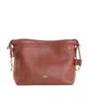 Apc Ninon Drawstring Crossbody Bag In Brown