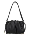 Apc A.p.c. Sac Ninon Mini Bags Recycled Material With Leather Effect In Black
