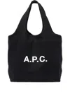 Apc Ninon Logo-print Tote Bag In Black