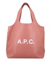 Apc A.p.c. Ninon Tote Bag In Pink