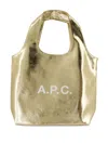 Apc A.p.c. Ninon Shopper Bag In Gold
