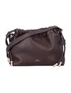 Apc A.p.c. Ninon Mini Crossbody In Brown