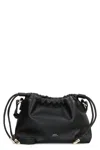 Apc Ninon Mini Bag In Eco Leather In Black