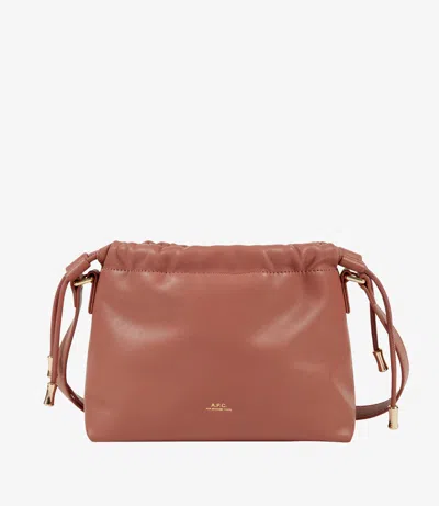 Apc Ninon Mini Bag One Size Faq In Faq - Dark Pink