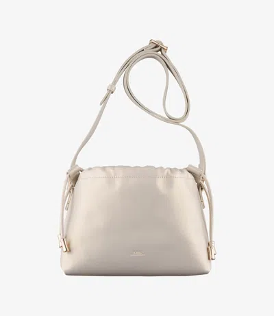 Apc Ninon Mini Bag One Size Goldtone In Neutral