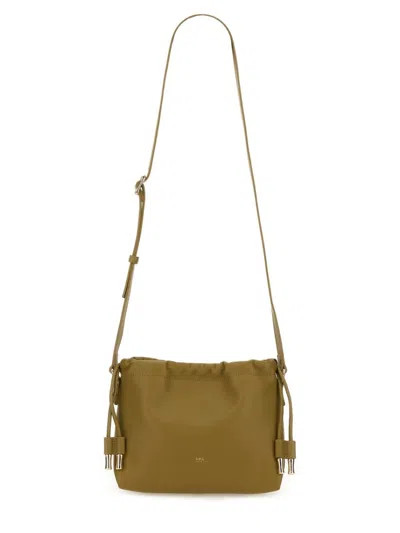 A.p.c. Ninon Mini Bag In Yellow