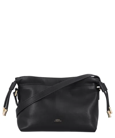 Apc Ninon Mini Crossbody Bag In Black