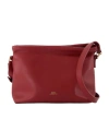 Apc A.p.c. Ninon Mini Crossbody In Red