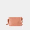 Apc A.p.c. Ninon Mini Drawstring Bags In Pink