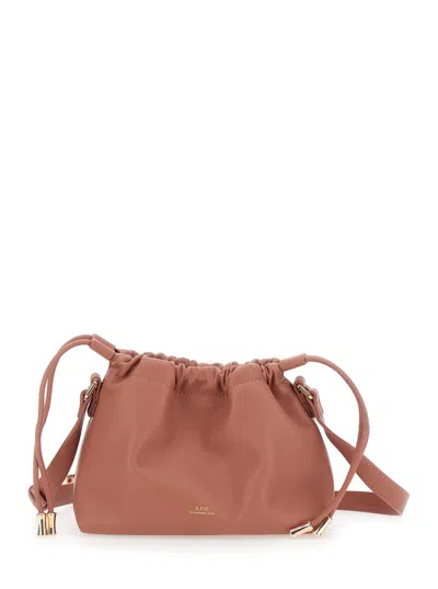 Apc A.p.c. Ninon Mini' Pink Crossbody Bag