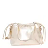 Apc Mini Ninon Drawstring Shoulder Bag In Metallic