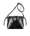 Apc A.p.c. Ninon Mini Shoulder Bag In Black