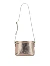 Apc Ninon Mini Shoulder Bag In Silver