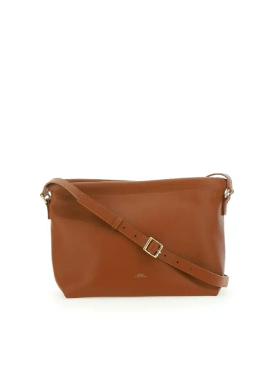 A.p.c. Ninon Sac In Brown