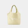 Apc Ninon Shopper Bag - A.p.c. - Synthetic - Vanilla In Beige