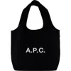 Apc A.p.c. Women Ninon Tote Bag In Black