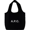Apc A.p.c. Women Ninon Tote Bag In Black
