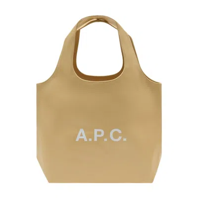 Apc A.p.c. Ninon Shopper Bag In Brown