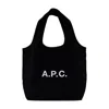 Apc A.p.c. Ninon Shopper Bag In Black