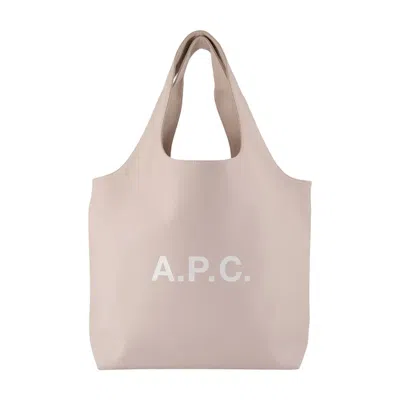 A.p.c. Ninon Shopper Bag -  - Synthetic - Ivory