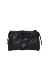 Apc A. P.c. Sac Ninon Shoulder Bag Lzz Black In Black