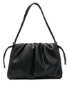 Apc A. P.c. Sac Ninon Shoulder Bag Lzz Black In Black