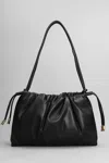 Apc Ninon Shoulder Bag In Black Polyuretan In Black