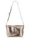 Apc A.p.c. Silver Shoulder Bag In Silver