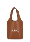 Apc A.p.c. Women Small Ninon Tote Bag In Brown