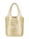 Apc A.p.c. Ninon Shopper Bag - Synthetic - Gold In Gold