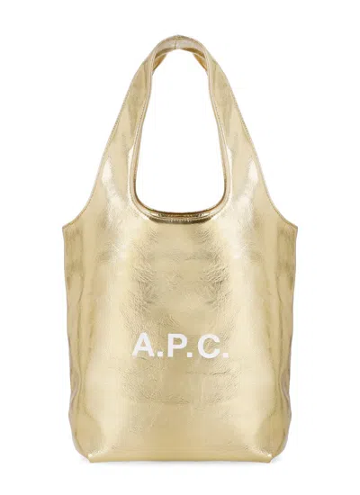 Apc Ninon Small Bag In Gold