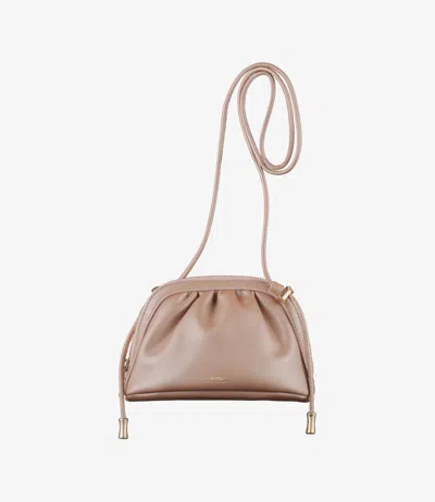 Apc Ninon Small Drawstring Bag One Size Satiny Pink