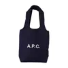 Apc Ninon Small Shopper Bag - Cotton - Blue In Blue