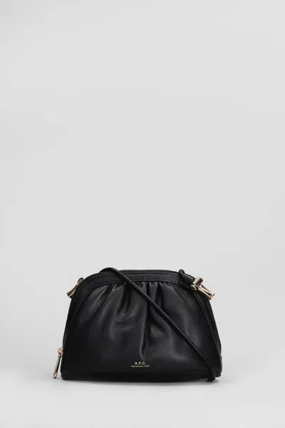 Apc A.p.c. Ninon Small Shoulder Bag In Black