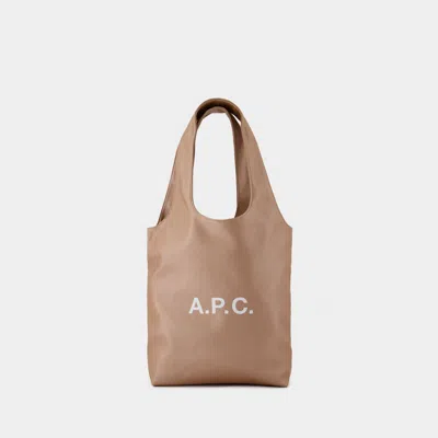 Apc Tote Bag Ninon Small - A.p.c. - Cuir Synthétique - Rose In Pink