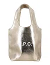 Apc A.p.c. Ninon Small Tote Bag In Gold